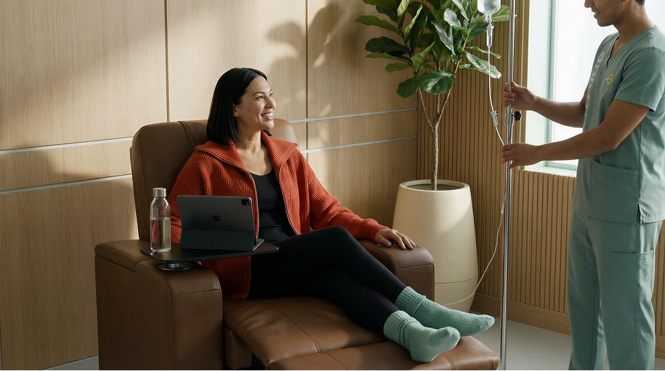 Evertide infusion suite